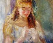 皮埃尔 奥古斯特 雷诺阿 : La Couseuse